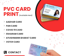 PVC Card Print (₹100)
