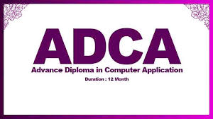 ADCA BASIC COMPUTER EDUCATION CERTIFICATE 12 MONTH